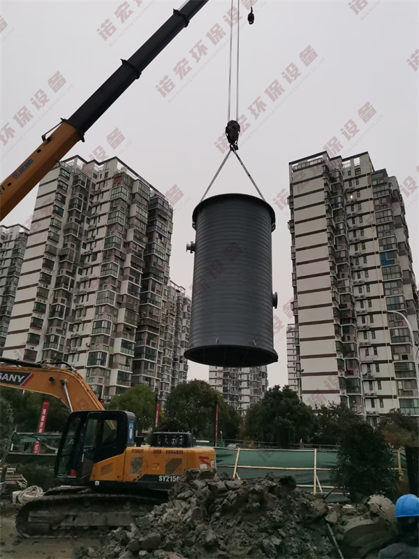 江西萍乡市工业开发区HMPP一体化泵站